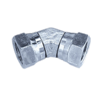 نیم خم پرچی گردان ماده