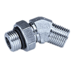 نیم خم BSP به SAE مهره دار