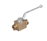 شیر دستی هیدرولیک دوراهه نری