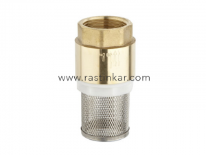 شیر یکطرفه برنجی فیلتردار